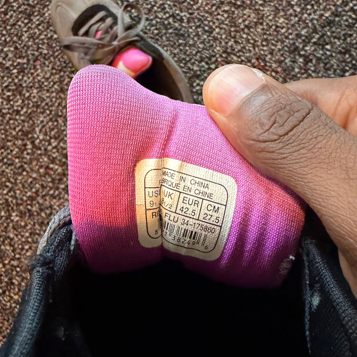 Grey & Pink Icecream Board Flips Sneakers